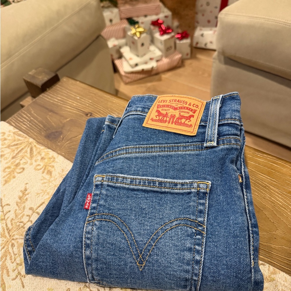 Levi's Classic Ribcage Stright Ankle Jeans 0/25